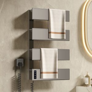 Smart electric heated towel rack Q5